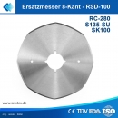 Ersatzmesser 8 Kant fr Rundmesser RSD-100, SK100, RSD-100, RC-280