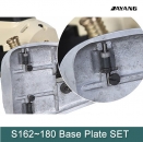 S162~180 Base Plate SET mit Rollen Ersatzprodukte:RSD-100, RC-280, SK100, GK100, Eastman