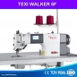 Polster Ledern�hmaschine TEXI WALKER 6F MODEL mit Fadenabscheider, A-Verrigelung, A-Fussl�ftung etc. - Set mit Tisch