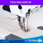 Polster Ledern�hmaschine TEXI WALKER 6F MODEL mit Fadenabscheider, A-Verrigelung, A-Fussl�ftung etc. - Set mit Tisch