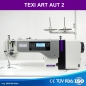 TEXI ART AUTO 2 PREMIUM - Automatische 1 Nadel Steppstichmaschine fr dekorative Design Stiche