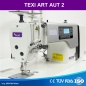 TEXI ART AUTO 2 PREMIUM - Automatische 1 Nadel Steppstichmaschine fr dekorative Design Stiche