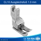 CL10-1.0 Compensating foot 1.0mm, left - CL10 Ausgleichsfu� 1.0 mm - made in Japan