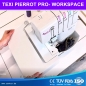 TEXI PIERROT PRO Overlock-Referenz mit 16 Stichen - mit 2, 3 oder 4 Fäden zu verarbeiten