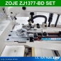 ZOJE ZOJE ZJ1377-BD  Knopfannhmaschine mit automatische Funktionen sowie AC Servomotor - Set mit Tisch