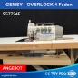 2-Nadel/4-Faden Overlockmaschine Gemsy SG7724E - DIRECT DRIVE - AAA Quality Maschine