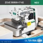 3-Faden Overlockmaschine ZOJE B9500-17-02 mit eingebautem AC Servo Motor und Nadelpositionierung Set mit Tisch made in Germany