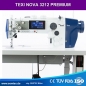 TEXI NOVA 3212 PREMIUM Automatische Hochleistungs-N�hmaschine f�r sehr dicke Materialien mit Dreifach-Transport & Touchscreen - Set mit Tisch