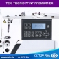 TEXI TRONIC 7F NF PREMIUM EX Automatische 1-Nadel-Doppelsteppstichmaschine mit Nadeltransport f�r leichte und mittlere Stoffe – Komplett-Set mit Tisch