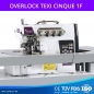 5-Faden 2 Nadel Industrie Overlock Texi Cinque 1F Premium EX mit 6000 St/Min - NEU