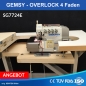 2-Nadel/4-Faden Overlockmaschine Gemsy SG7724E - DIRECT DRIVE - AAA Quality Maschine