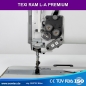 TEXI RAM L-A PREMIUM Automatische Langarm-N�hmaschine mit Dreifach-Transport (Unison Feed) & extra gro�em Arbeitsbereich – Komplett-Set mit Tisch
