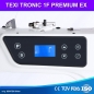 TEXI TRONIC 1F PREMIUM EX - Automatische 1-Nadel-Doppelsteppstichmaschine f�r leichte und mittlere Stoffe – Komplett-Set mit Tisch