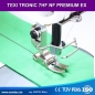 TEXI TRONIC 7HF NF PREMIUM EX Automatische 1-Nadel-Doppelsteppstichmaschine mit Nadeltransport f�r mittlere und schwere Stoffe – Komplett-Set mit Tisch