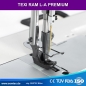 TEXI RAM L-A PREMIUM Automatische Langarm-N�hmaschine mit Dreifach-Transport (Unison Feed) & extra gro�em Arbeitsbereich – Komplett-Set mit Tisch