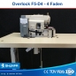 2 Nadel 4 Faden Intelligent Computerised Overlock Kettelmaschine von Shunfa Model F5-4D