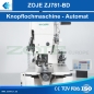 ZOJE ZJ781-BD Knopflochmaschine bartacking machine Fadenabschneider mit externe Controllpanel und Tisch