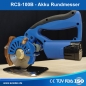Akku Rundmesser mit Direktantrieb Nexxi RCS-100B - AC Servo Motor, Schnitthhe 27 mm - Set mit  2 Akku