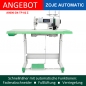 NUR 620,- EUR Neuheit ! 1 Nadel Steppstich VOLLAUTOMATIC LOCKSTITCH MACHINE ZOJE A8000-D4-TP-02 SET mit Tisch