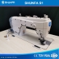 Shunfa S1 Computerized 1 Nadel Steppstichmaschine mit eingebautem AC Motor 550 Watt und Nadelpositionierung