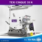 2-Nadel/4-Faden Overlockmaschine TEXI QUATTRO 24 N PREMIUM EX - NEUE NEO Serie