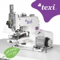 TEXI X PREMIUM Knopfannhmaschine mit elektronischer Auswahl der Stichanzahl sowie eingebautem AC Servo Motor - SET