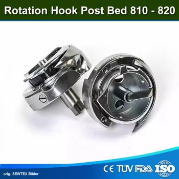 Rotation Hook Post Bed sewing maschine 810-820 Greifer fr Sulennhmaschine Siruba P717, GOLDEN WHEEL 810, Nexxi 810-820 etc.