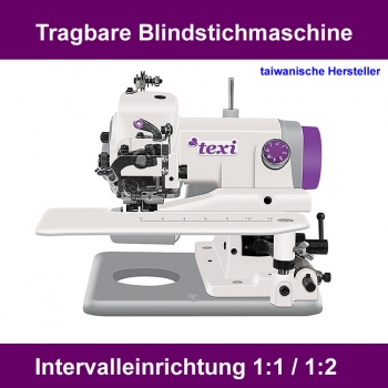 TEXI COMPACTA  Blindstichmaschine Saummaschine 