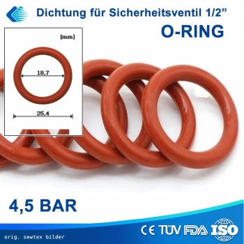 Dichtung O-RING fr Sicherheitsventil 1/2
