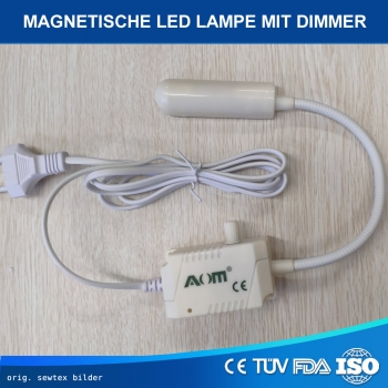EU Plug Nähmaschine Licht AC110-250V 12 LED Magnetische Montage Basis Arbeits Licht Flexible USB Lampe für Zuhause oder Nähmaschine 