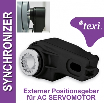 TEXI Servo Motor POWER 550S AC Positionsgeber für Juki,Pfaff,Brother,Adler usw 