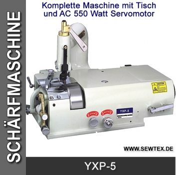 Abmessungplate für Leder Schärfmaschine YXP . 
