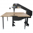 BANDMESSERMASCHINE R1000  D:1800 x 1800 mm FR DEN SCHAUMSTOFF R1150 fr Schneiden von Textilien, Leder, Karton, Schaumstoff, Gummi oder Papier