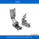 107CL COMPENSATING FOOT FOR ZIGZAG 6MM, LEFT