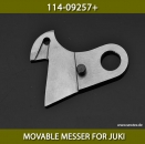 114-09257+ MOVABLE MESSER FOR JUKI DLN-5410NH-7, LU602, Siruba DL7000, NH1, 114-09257