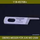 118-45708+ OBERES MESSER FR JUKI MO-2500 MO-2516 - UPPER KNIFE FOR JUKI