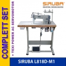 L818D-H1 kpl. SIRUBA Steppstichmaschine Komplett fr mittlere und schwere Stoffe