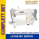 L818D-M1 SIRUBA Steppstichmaschine AC Servo TP550 Motor komplette Maschine fr leichte und mittlere Stoffe