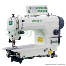 Steppstichmaschine Zoje ZJ9800A-D3B/01-PF fr leichte und mittlere Stoffe mit integriertem AC Motor und Controlbox-SET