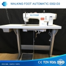 0302-D3 mit WS-579 Controller Direkt Drive 1 Nadel Walking Foot Stepstichmaschine 2 Fach Transport - Aufgebaut