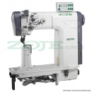 Zoje ZJ9610-D Automatische 1 Nadel Steppstich-Sulenmaschine, Untertransport, aktiver Rollfu