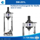 Heibohrmarkiergert fr Stoffe SM-201L - Industrial hot driller for clothes