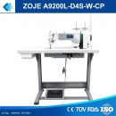 ZOJE A9200L-D4S-W-CP SET mit Tisch - Automatische 1 Nadel Steppstichmaschine für leichte und schwere Stoffe