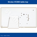 Tischplatte Table Top fr Industrienhmaschinen Klasse - Siruba VC008