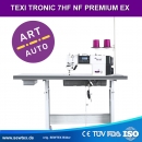 TEXI TRONIC 7HF NF PREMIUM EX Automatische 1-Nadel-Doppelsteppstichmaschine mit Nadeltransport f�r mittlere und schwere Stoffe – Komplett-Set mit Tisch