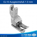 CL10-1.0 Compensating foot 1.0mm, left - CL10 Ausgleichsfu� 1.0 mm - made in Japan