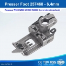 Pegasus 257468 Nähfuß für Interlock/Coverstitch  6.4mm Presserfuß Texi , Zoje W562-1, Zoje C5000, , Jack, Brother