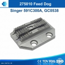 Transporteur (Feed Dog) Teilenummer #275010 - Singer 591C300A, GC0538 sowie baugleiche Industriemaschinen