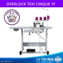 5-Faden 2 Nadel Industrie Overlock Texi Cinque 1F Premium EX mit 6000 St/Min - NEU