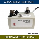 Tragbarer elektrisches Aufspuligert Bobbin Winder aufspllt die Spule in 15 Sekunden